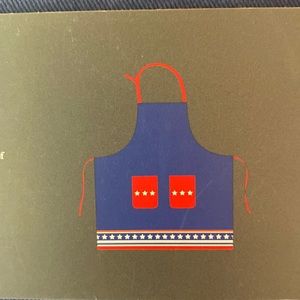 Martha Stewart collection- patriotic apron